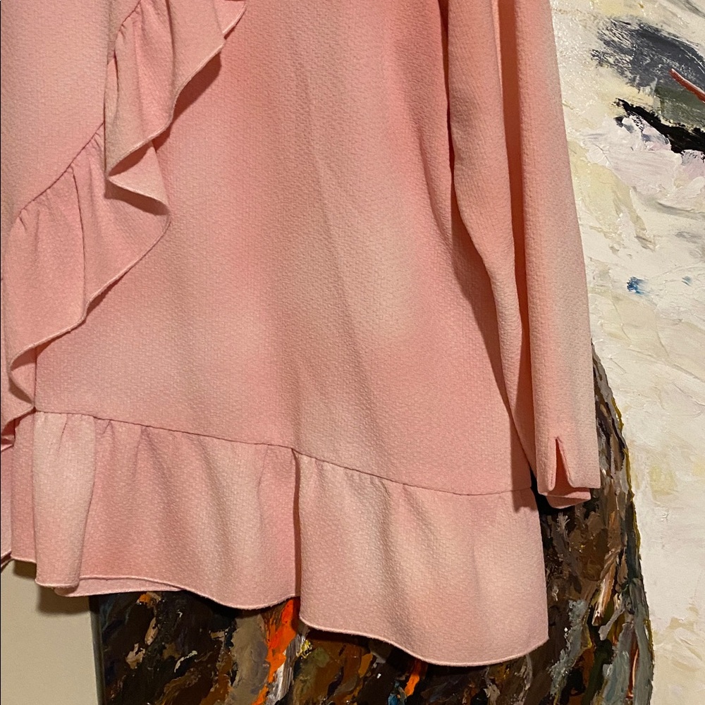 Sezane Pink Blush Blouse - Picture 5 of 8
